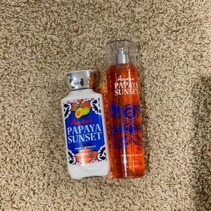 Agave Papaya Sunset BBW set